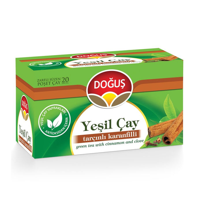 Dogus Green Tea w/Cinnamon 20tb