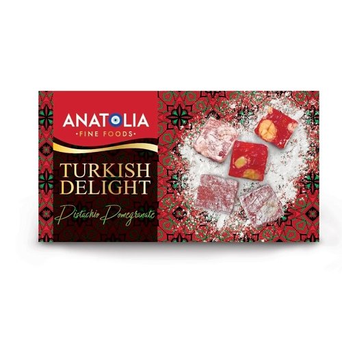 Anatolia Pomegranate Pistachio Turkish Delight 450gr - ACACIA FOOD MART