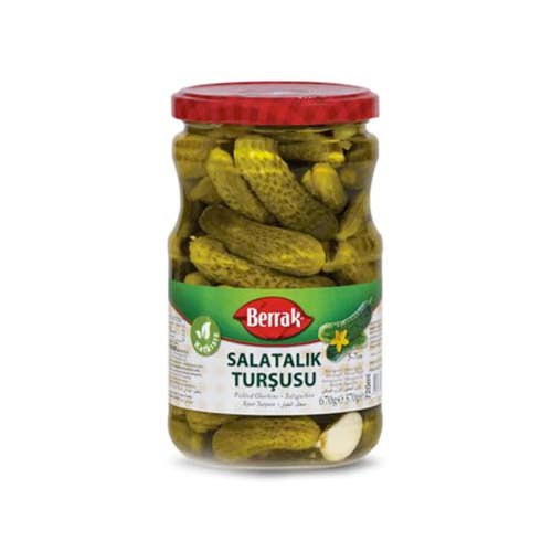 BERRAK GHERKIN PICKLES 680ml - ACACIA FOOD MART