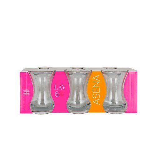 Lav Tea Glass Asena 6pc - ACACIA FOOD MART