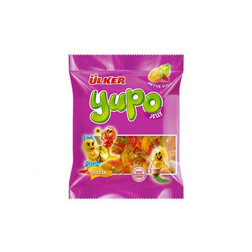 ULKER YUPO JELLY WORM 80GR - ACACIA FOOD MART