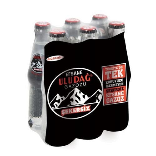 Uludag Gazoz Sugar Free 6x250ml - ACACIA FOOD MART