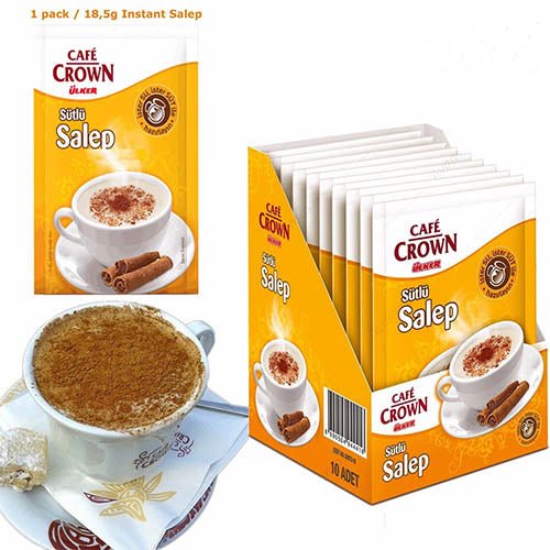 Cafe Crown Sahlep 10pk - ACACIA FOOD MART