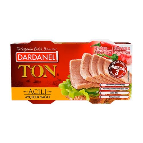 Dardanel Tuna Hot 160grx2 - ACACIA FOOD MART