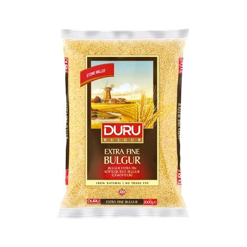 DURU Extra Fine Bulgur 1kg #0 - ACACIA FOOD MART