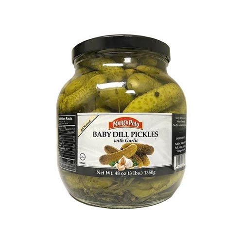 Marco Polo Dill Pickles 48oz - ACACIA FOOD MART