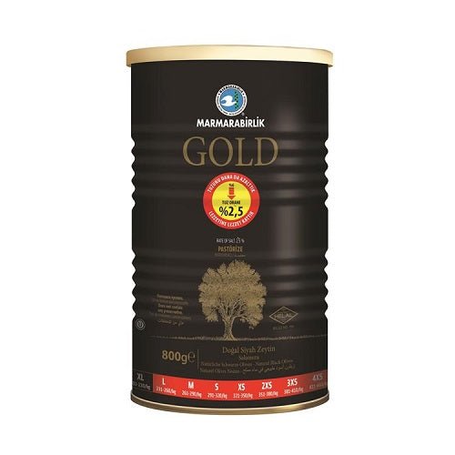 MB GOLD BLACK OLIVE 800GR CAN - ACACIA FOOD MART