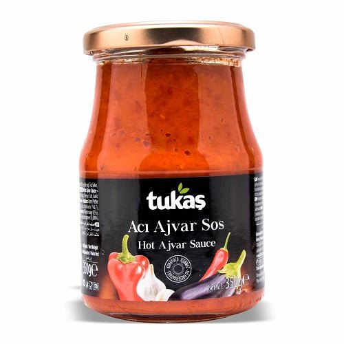 Tukas Ajvar Hot 370cc - ACACIA FOOD MART