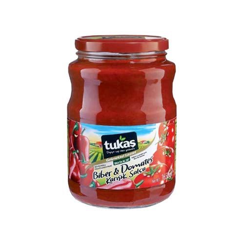 TUKAS Tomato & Pepper Paste 1650gr - ACACIA FOOD MART